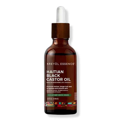 Haitian Black Castor Oil — Rosemary Mint